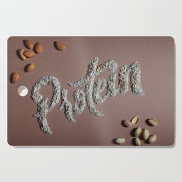 Protein Lettering Cutting Board