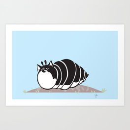 Kittypillar Art Print