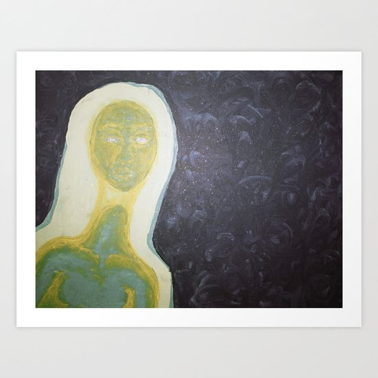 the ocean Art Print