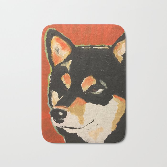 Kuma the Shiba Bath Mat