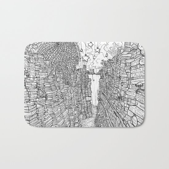 the Library Bath Mat