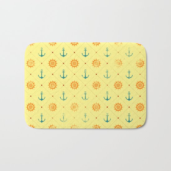 Old Navy Pattern Bath Mat