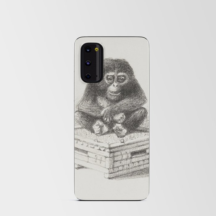 Cute little chimp Android Card Case