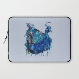 Paint splat Peacock Laptop Sleeve