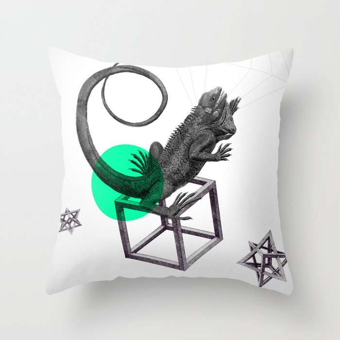 Zoologica Serie: Ambition Throw Pillow