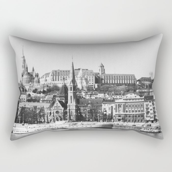 A Nice Day in Budapest Rectangular Pillow