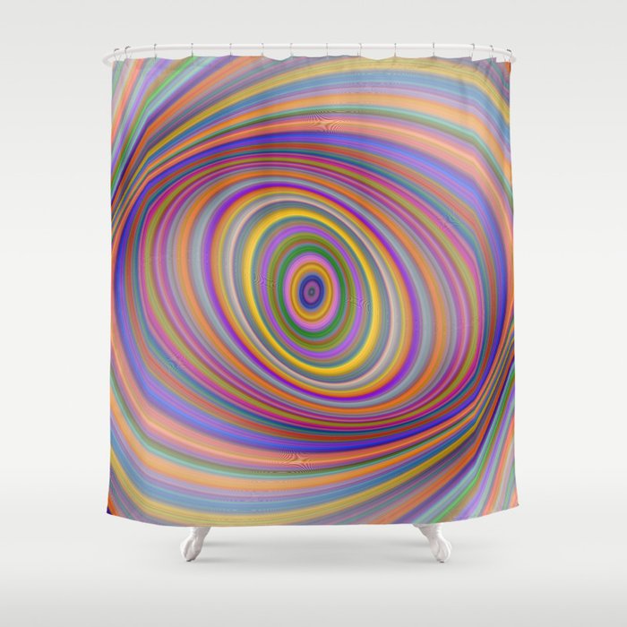 Happy Hypnosis Shower Curtain by Mandala Magic by David Zydd | Society6