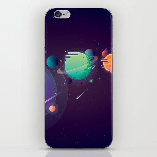 Alien Planets iPhone & iPod Skin
