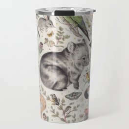 Australian Native Animals and Birds Travel Mug