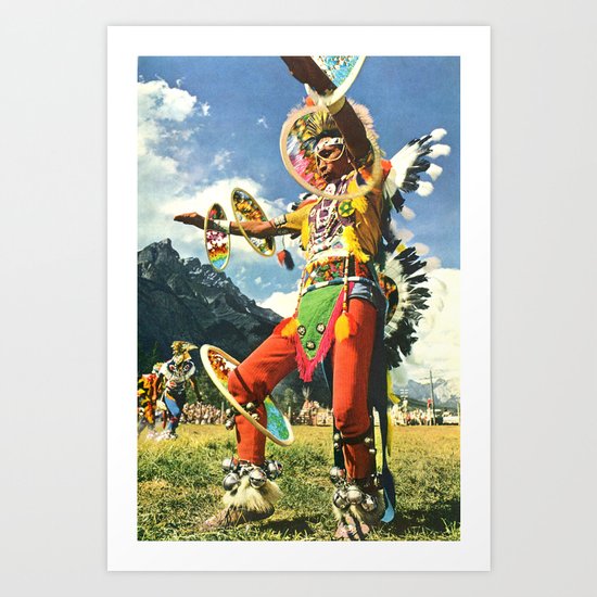 The Psychedelic Tribe Art Print