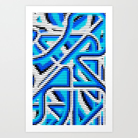 Patchwork Art Print