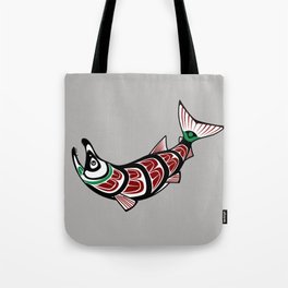Haida Salmon Tote Bag