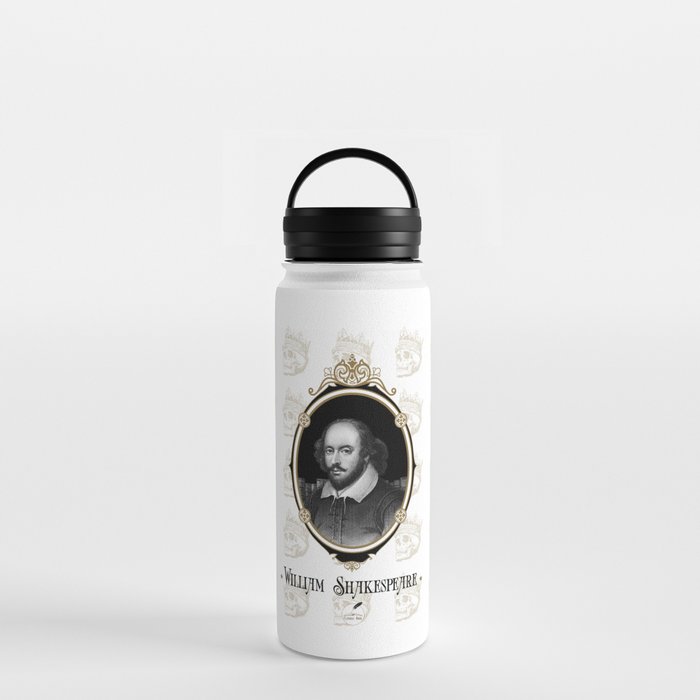 Classic Writers - William Shakespeare Water Bottle