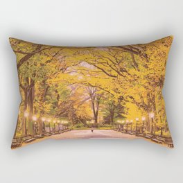 Autumn in Central Park Rectangular Pillow