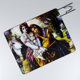Hindu Krishna 3 Picnic Blanket