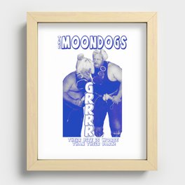 Legendary Memphis Tag Team - The Moondogs Recessed Framed Print
