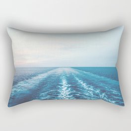 boat trail Rectangular Pillow