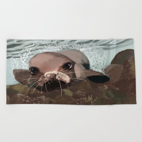 Tête-à-tête Beach Towel