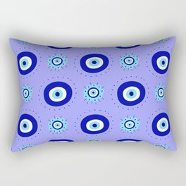 Nazar Boncugu, Nazar Amulet, The Evil Eye Protection, Mau Olhado, Jettatura, Mavi Boncuk, Göz Boncug Rectangular Pillow