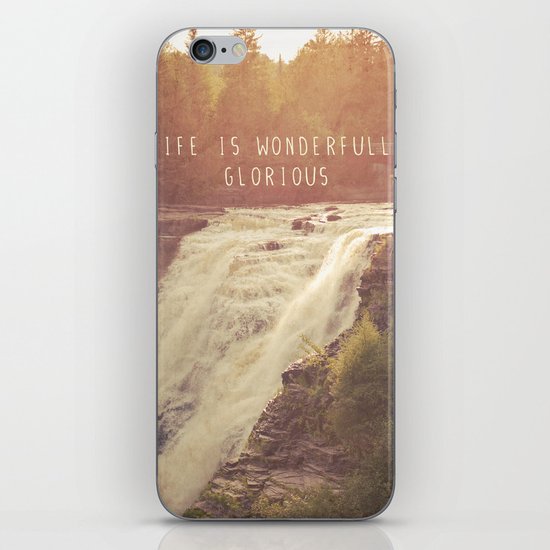 wonderful waterfalls iPhone & iPod Skin
