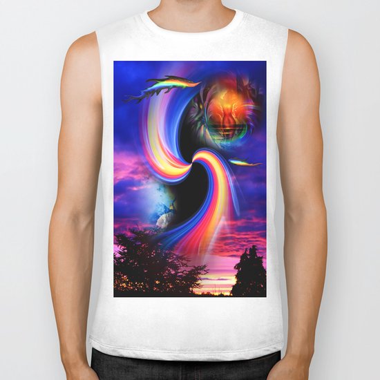 Heavenly apparition 2 Biker Tank