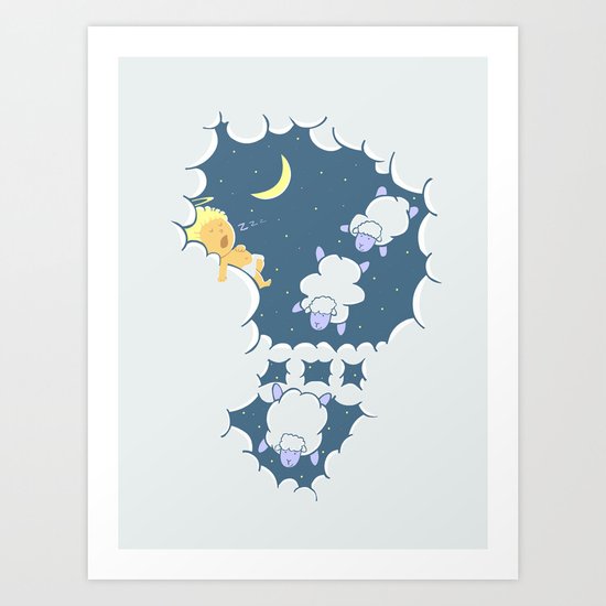 Zzz Art Print