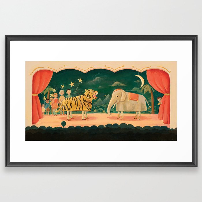 The Play by Emily Winfield Martin Framed Art Print