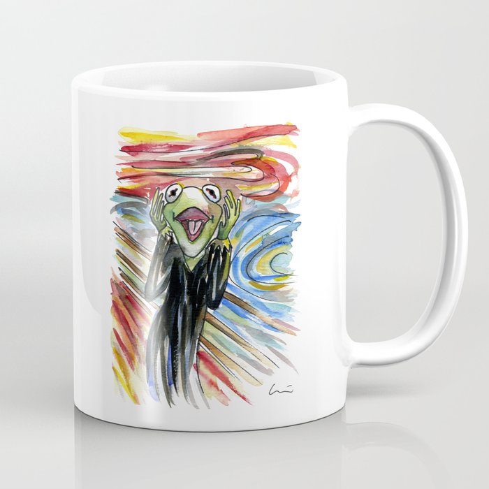 The Frog Shout Coffee Mug