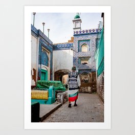 Streets of Multan - Pakistan Art Print