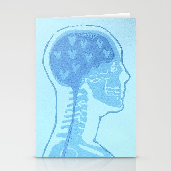 Blue Head Stationery Cards