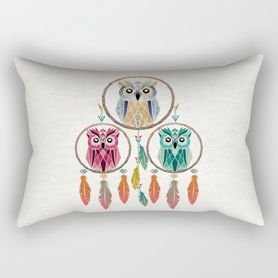 dream owl Rectangular Pillow