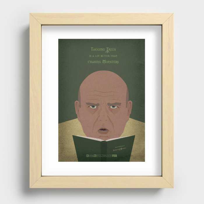 Breaking Bad - Gliding Over All Recessed Framed Print