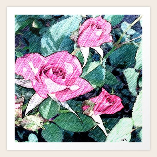 Bonfire Art Print