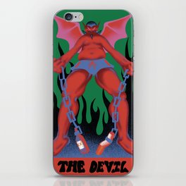The Devil Tarot Card iPhone Skin