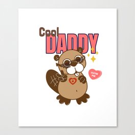 COOL DADDY Canvas Print