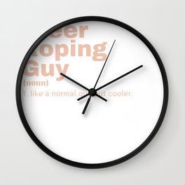 Steer Roping Guy - Steer Roping Wall Clock