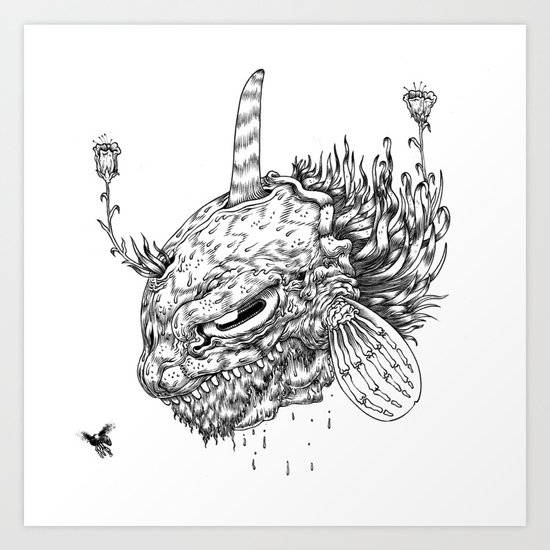 Cycle 2 Art Print