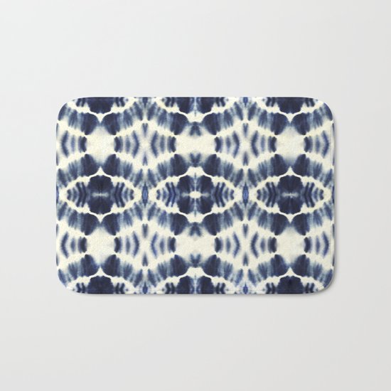 BOHEMIAN INDIGO BLUE Bath Mat