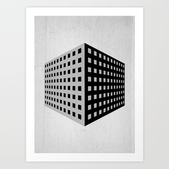 livinginacage Art Print