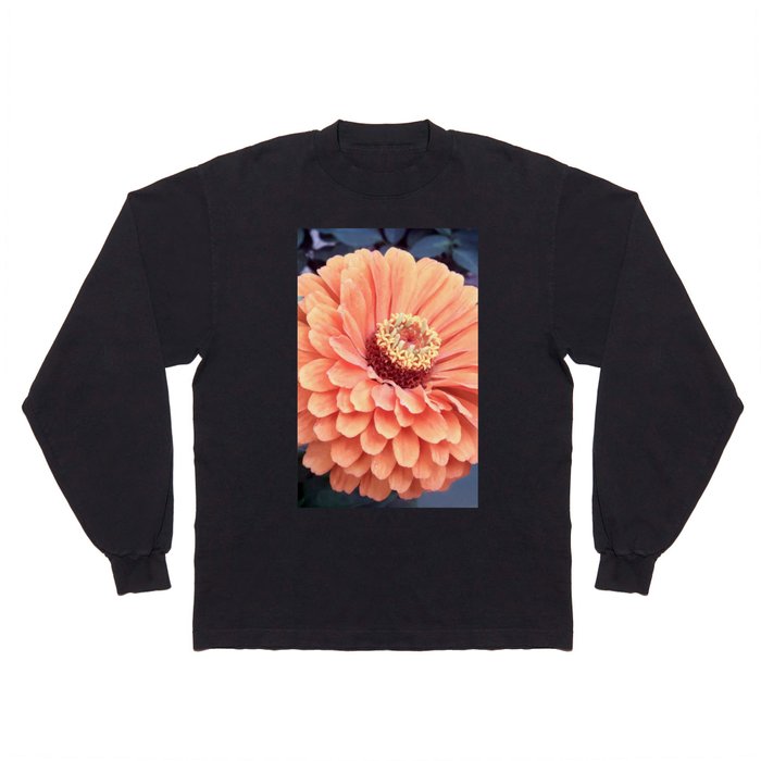 Coral Chrysanthemum flower Long Sleeve T Shirt