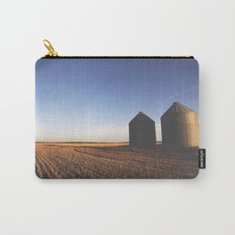 Grain Silo Sunset Carry-All Pouch