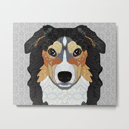 Zeke - mountain dog Metal Print