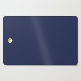 Solid Color Pantone Blue Depth 19-3940 Cutting Board