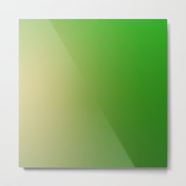 30 Green Gradient Background 220713 Minimalist Art Valourine Digital Design Metal Print