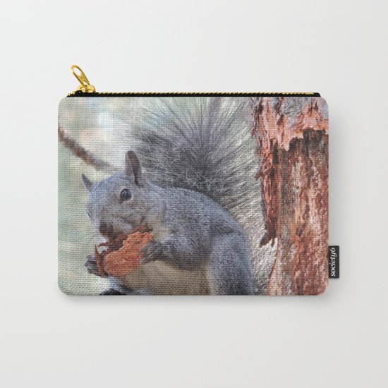 Squirrel Snack Carry-All Pouch