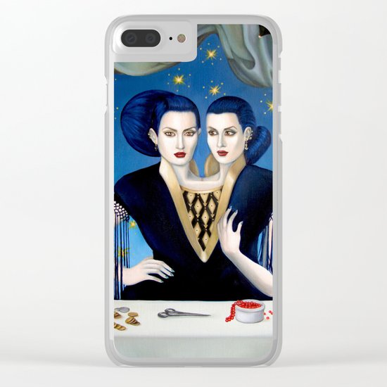 Daughters of Maternal Impression Clear iPhone Case