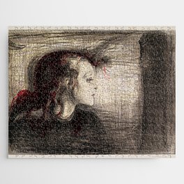 Edvard Munch - The Sick Child Jigsaw Puzzle