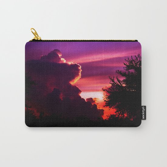 Blazing Sunset Carry-All Pouch