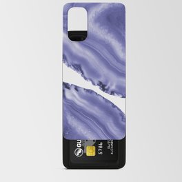 Very Peri Agate #1 #gem #decor #art #society6 Android Card Case