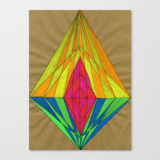 Diamond Light Canvas Print